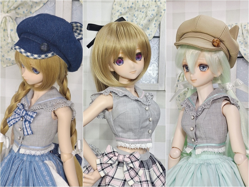 【DD,DDdy】ショートセーラーノースリーブ【トップス単品】