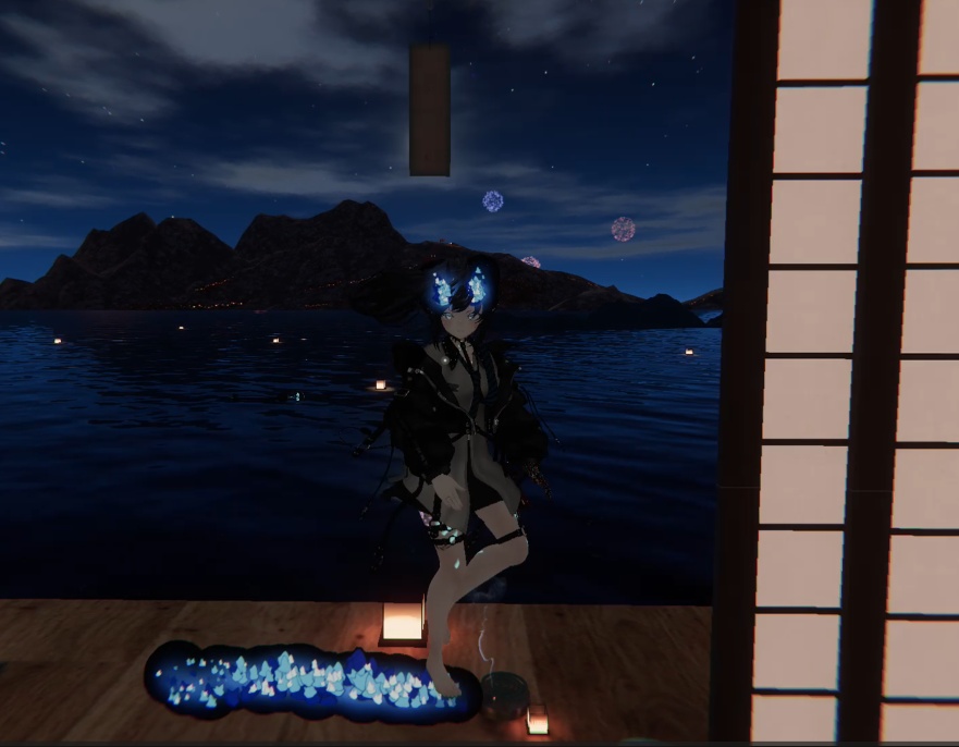 鬼火 -ONIBI-【VRChat向け炎エフェクトギミック / Modular Avatar対応】