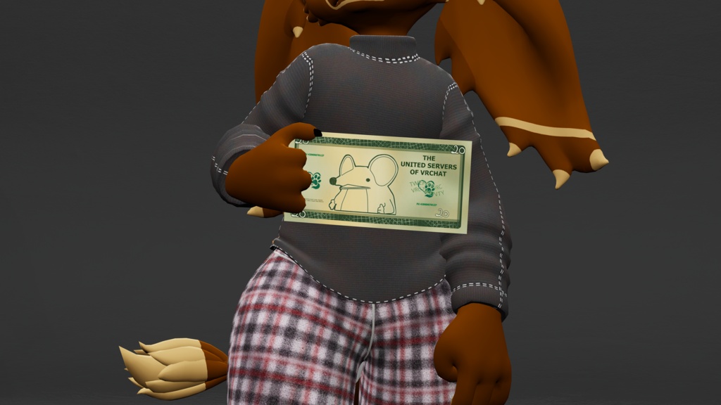 Interactive 20 Dollar Bill Prop (Quest Compatible)