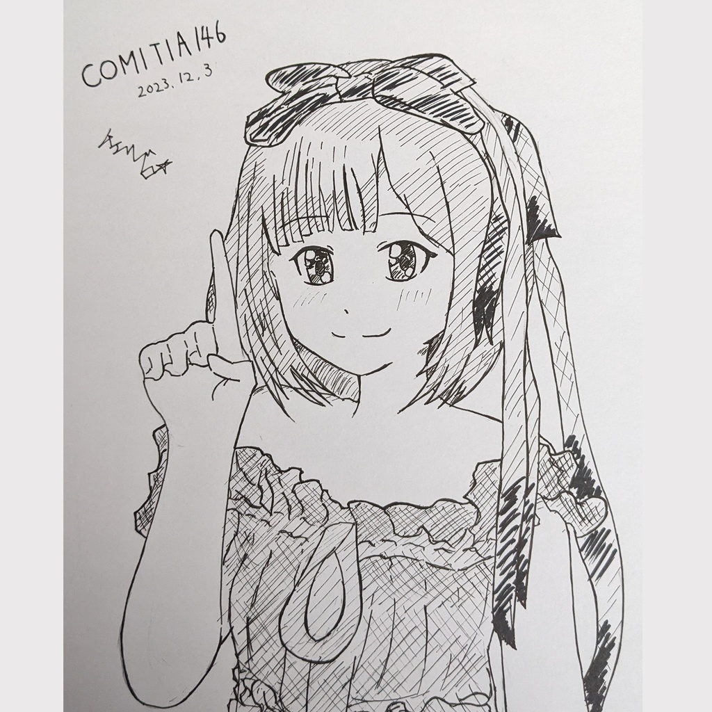COMITIA146 色紙