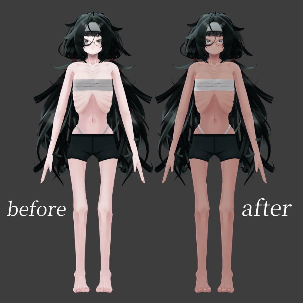 【無料】霊佳用褐色テクスチャ