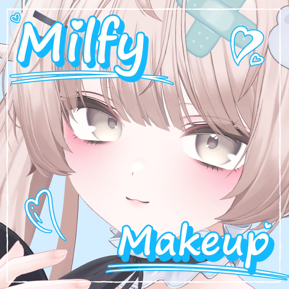 【Milfy用】ほわっとメイクテクスチャ【Makeup texture】