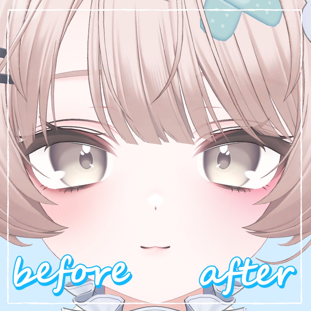 【Milfy用】ほわっとメイクテクスチャ【Makeup texture】