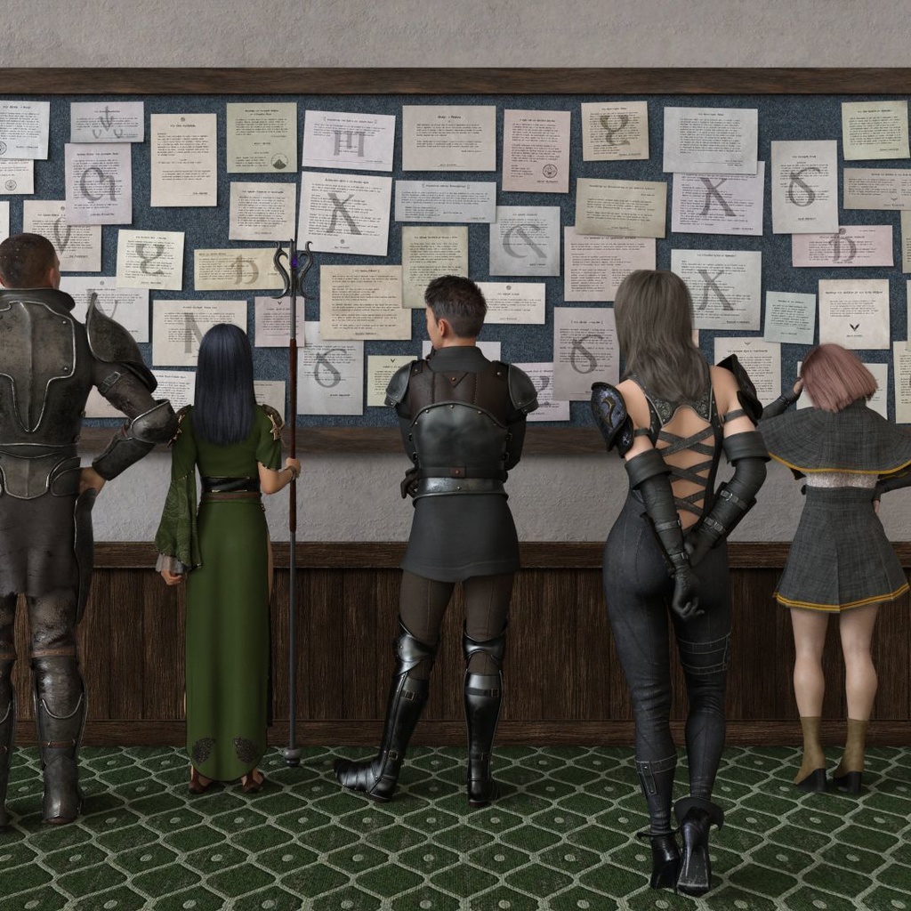 3Dモデル 壁と床01 【WALL AND FLOOR 01】