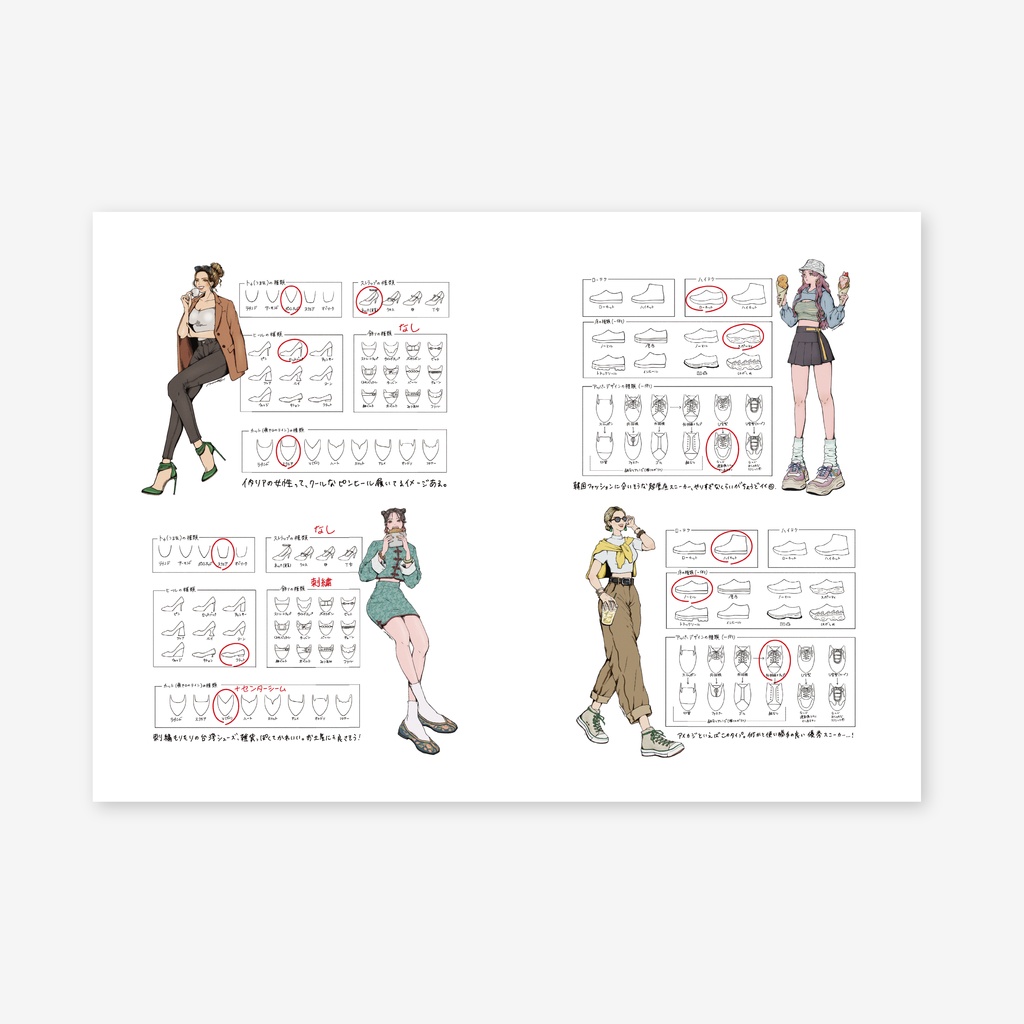 SALE!!【PDF】WORLD TRAVEL SHOES DESIGN ¥700→¥500