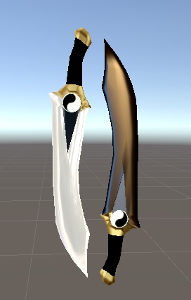 low quality archer sword