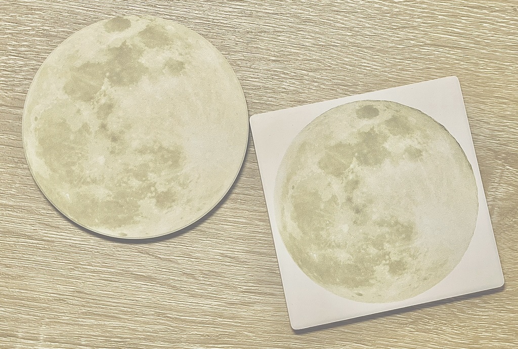 望月≪ 白雲石コースター ≫
