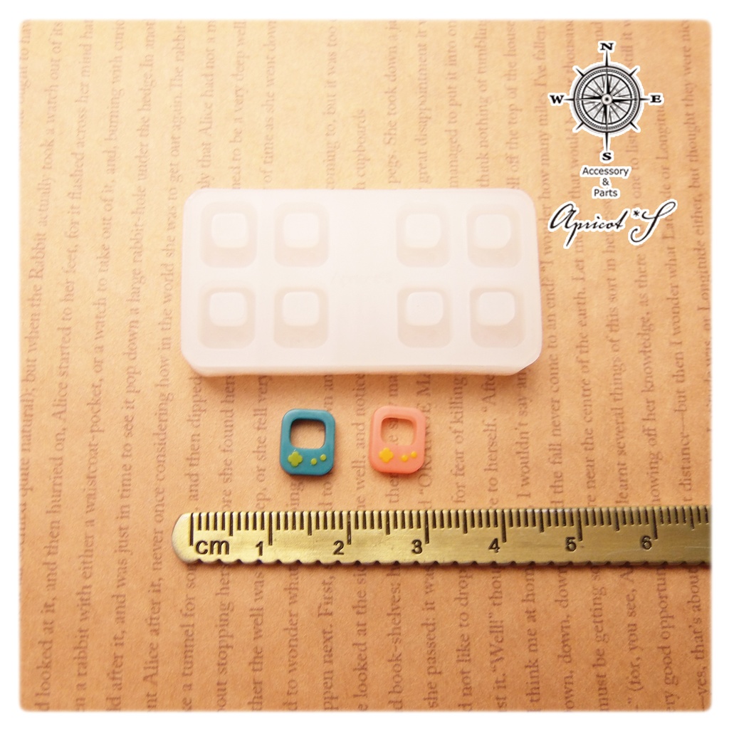 vol.6/ ゲーム機風 ミニ シリコンモールド 型 (1個)