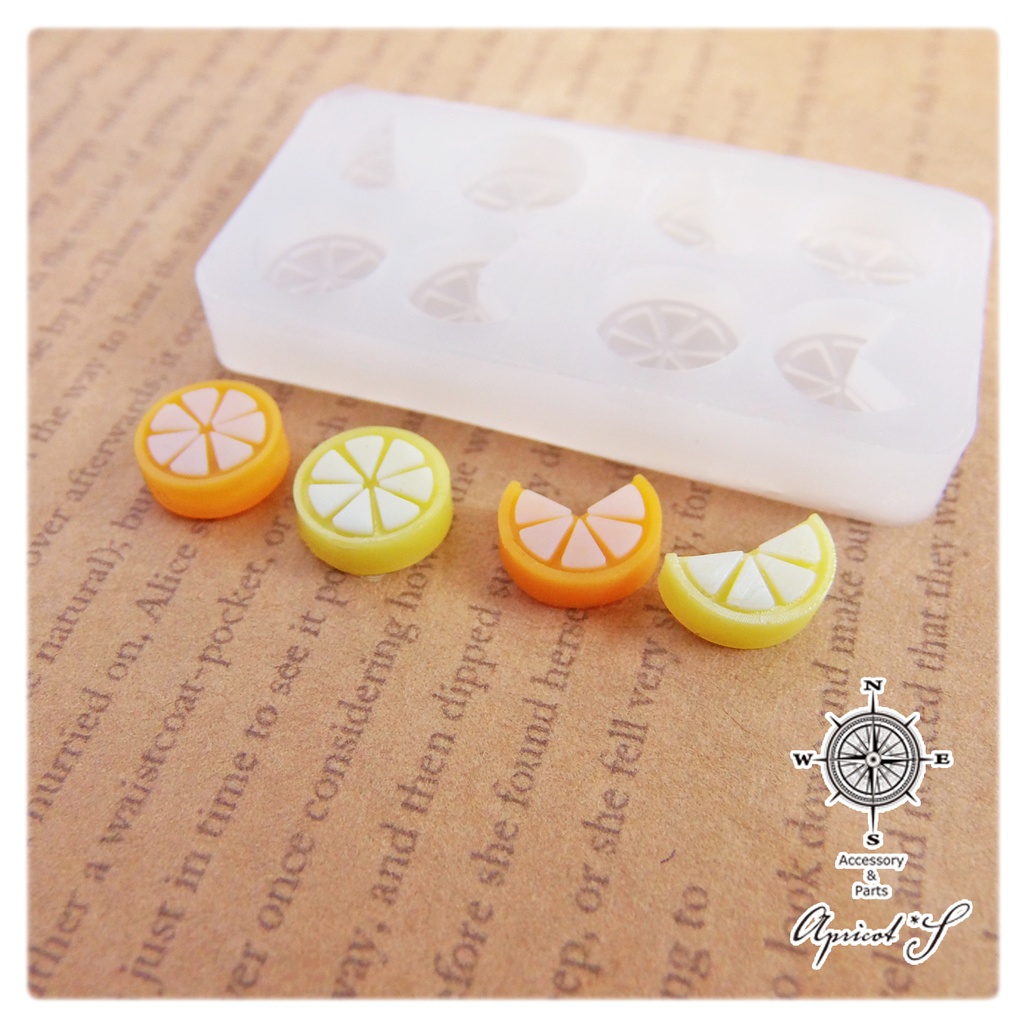 vol.8/ オレンジ ミニ シリコンモールド 型 (1個)