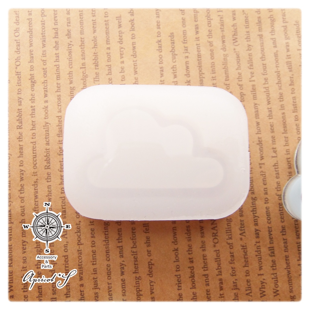 雲 シェイカー シリコンモールド 型 (1個)