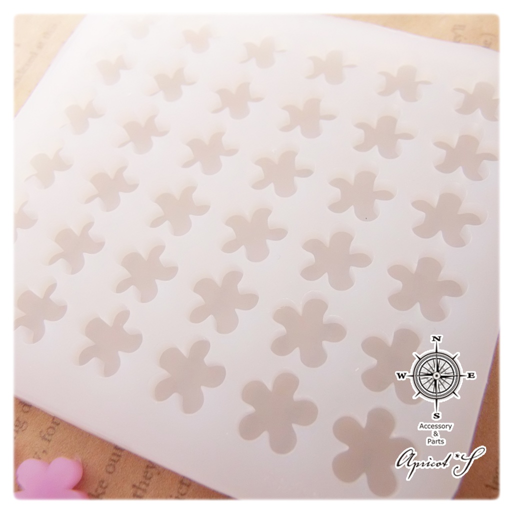 花 フラワー 沢山作れる シリコンモールド 型 (1個)