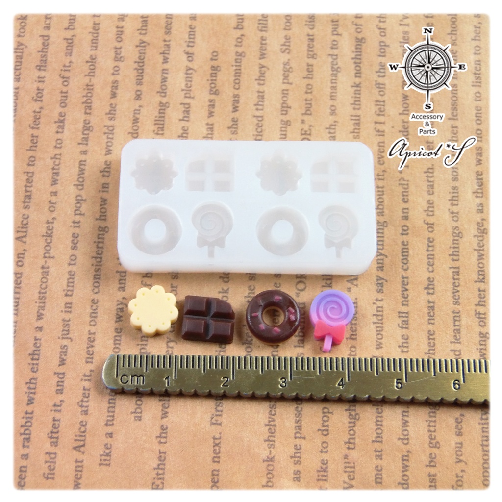 vol.14/ お菓子 ミニ シリコンモールド 型 (1個)