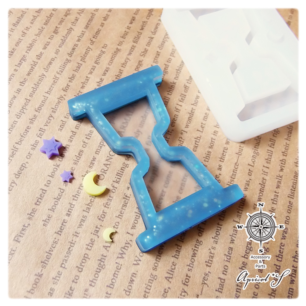 砂時計 シリコンモールド 型 (1個)