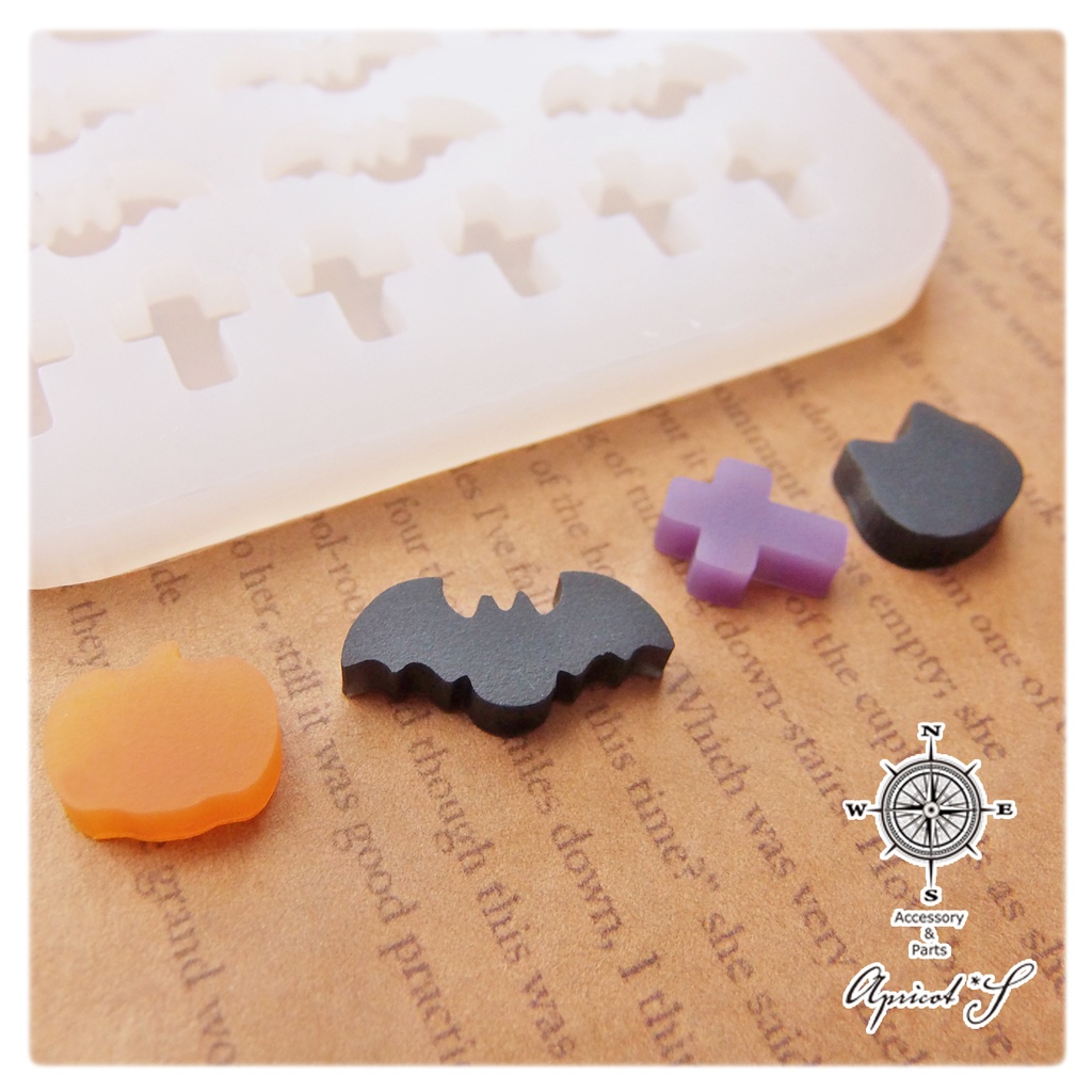 ★オリジナル】 ハロウィン 2 沢山作れる シリコンモールド 型 (1個)