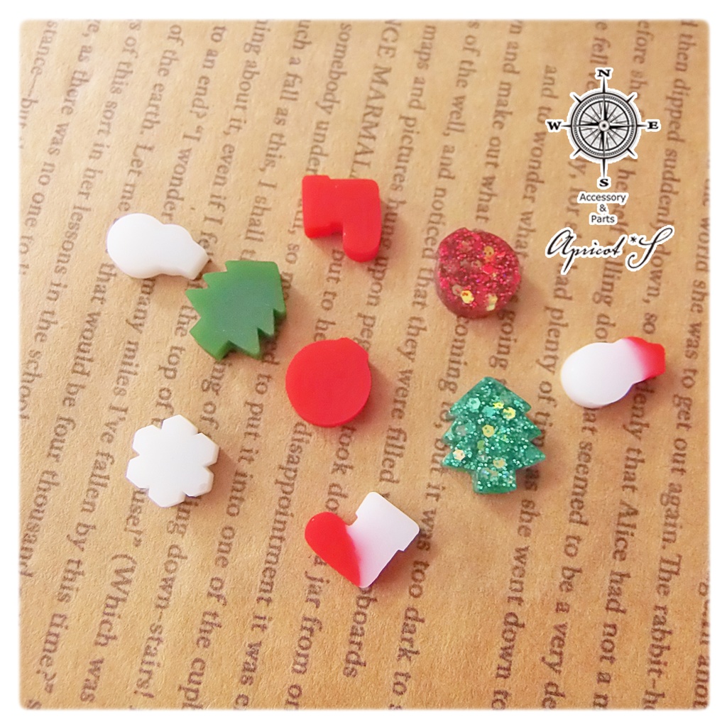 【★オリジナル】 季節 クリスマス 2 沢山作れる シリコンモールド 型 (1個)