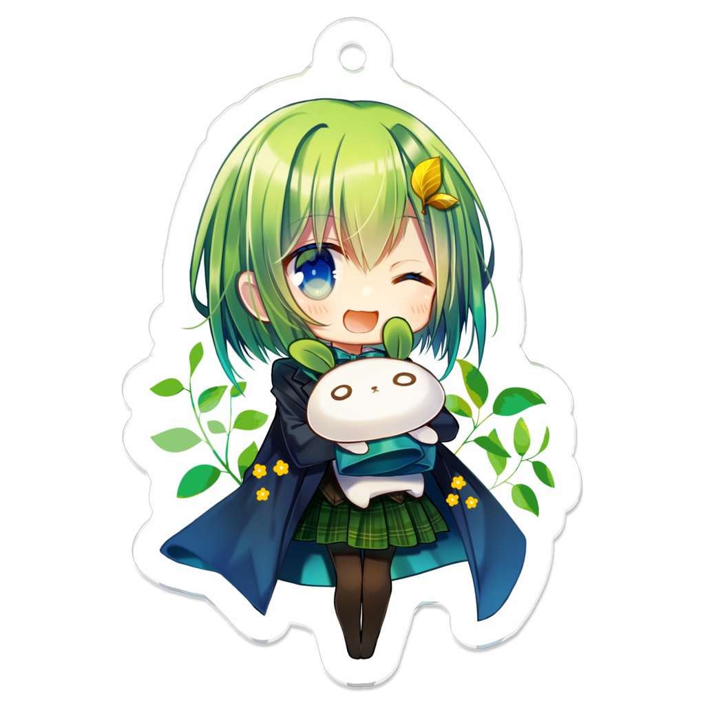 くさちゃん&うさださんアクリルキーホルダー