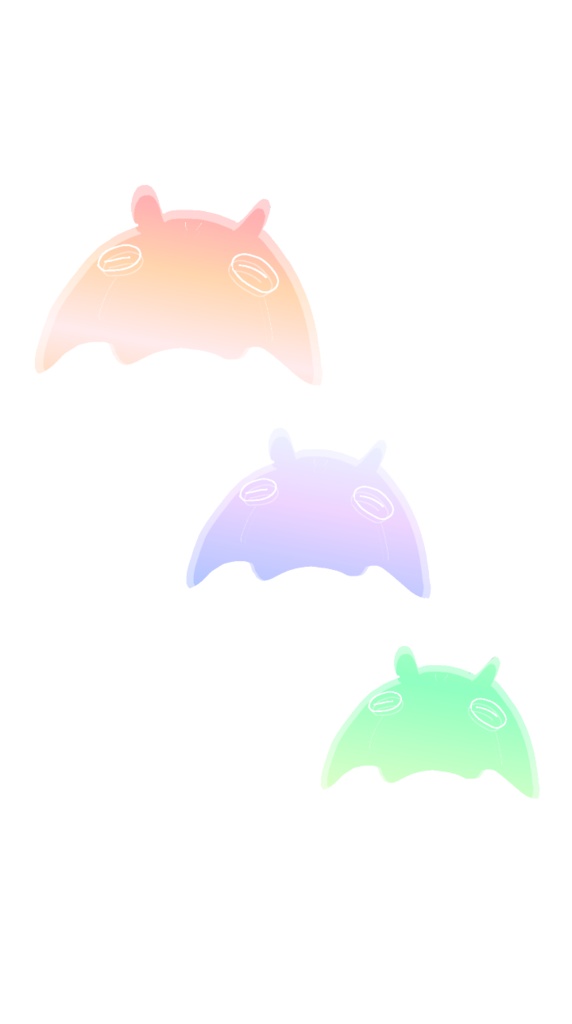 いろいろコウモリダコさんエコなバック