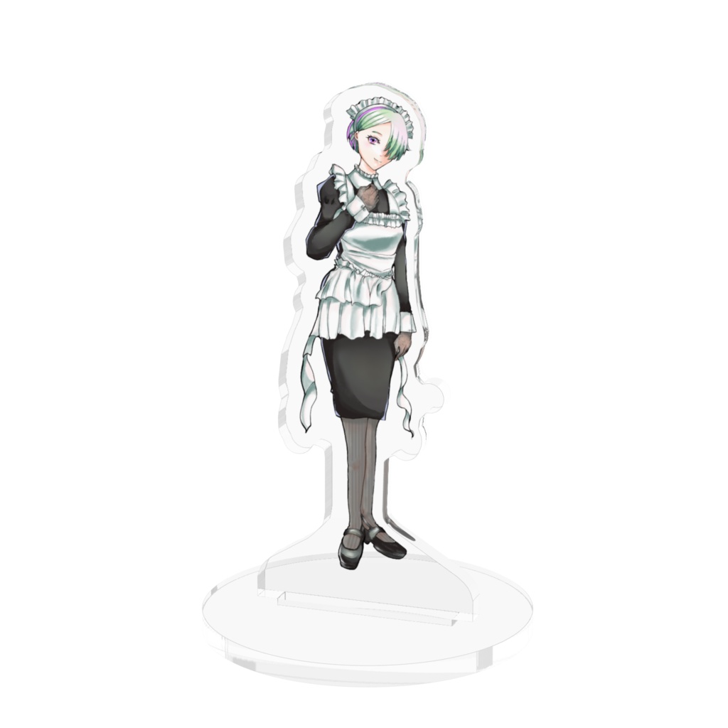 ちいさなメイドさん。アクリルフィギュア