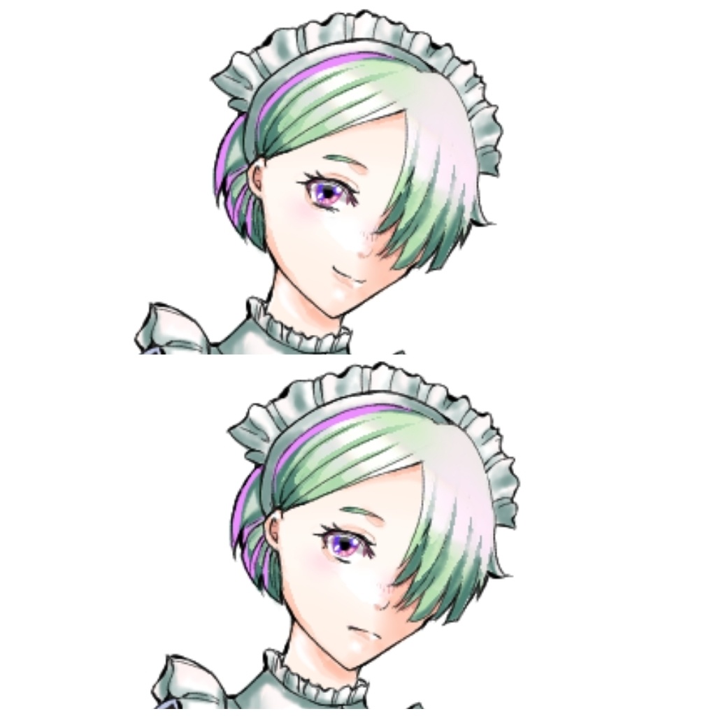 ちいさなメイドさん。アクリルフィギュア