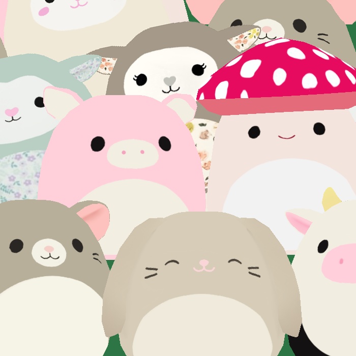 VRC Squishmallows - Cottage Core Pack I