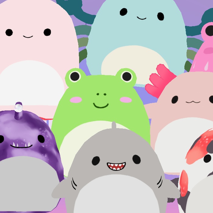 VRC Squishmallows - Aquatic Pack I