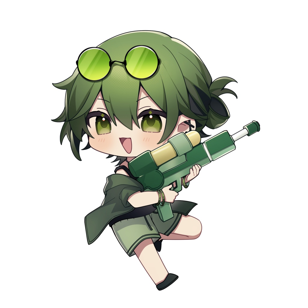 【2024年夏】にら アクリルキーホルダー