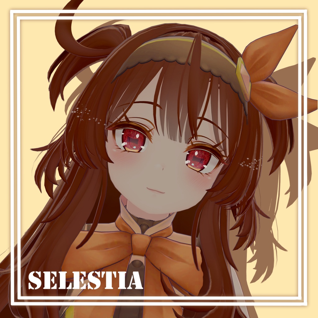 【5アバター対応】Apple Goat Eyetexture & Eyelashtexture