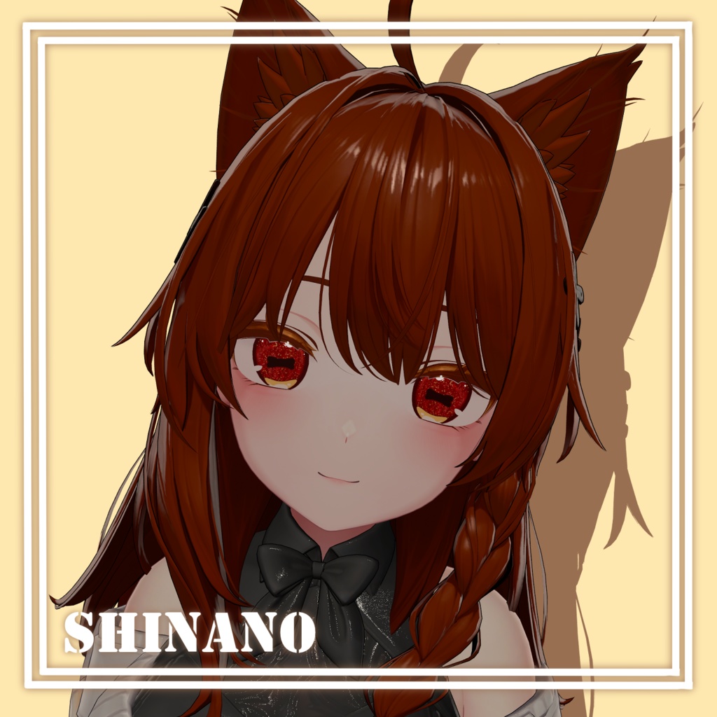 【5アバター対応】Apple Goat Eyetexture & Eyelashtexture