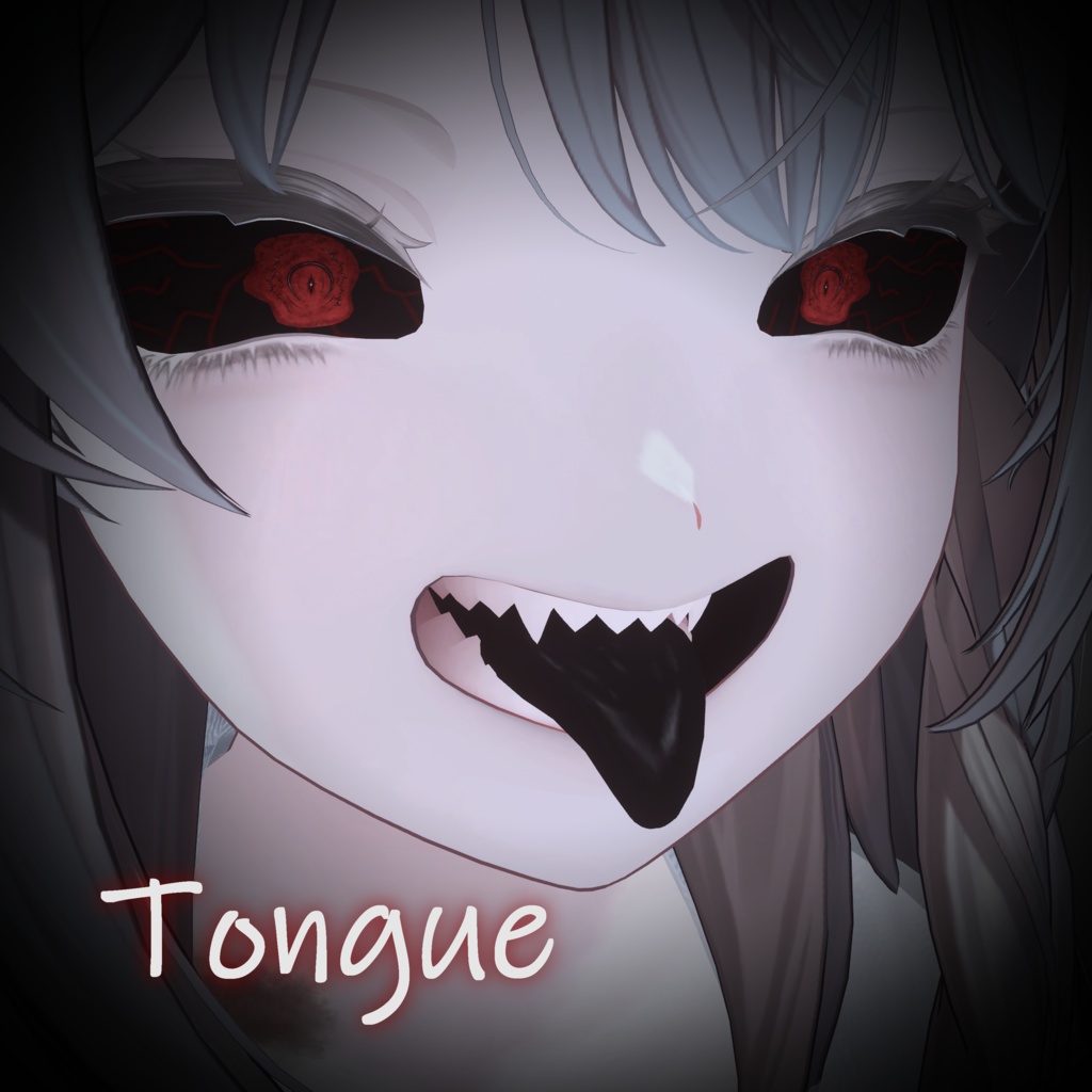 【7Avater】Ghoul Eye texture +Tongue texture