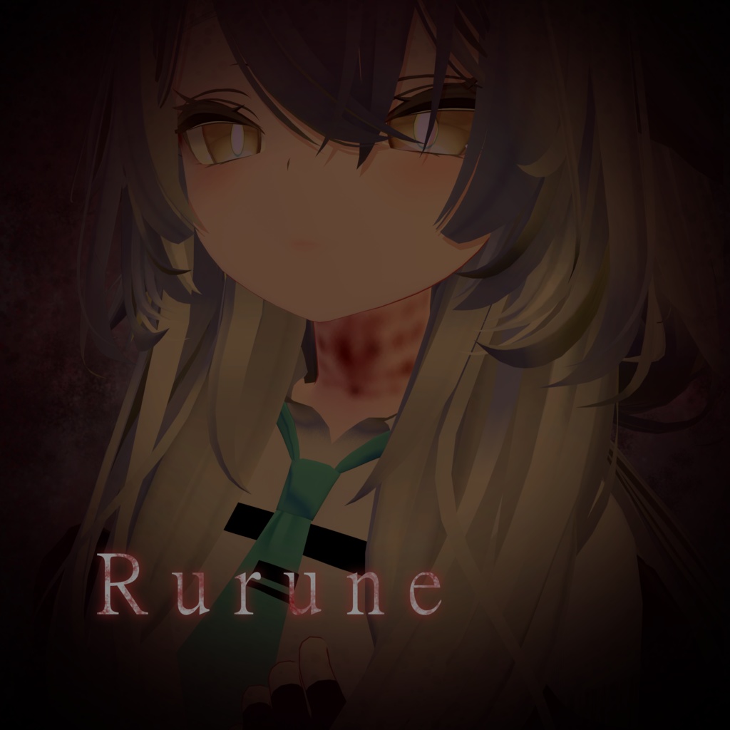 【VRC想定】 Strangulation Texture (首絞め痣テクスチャ)