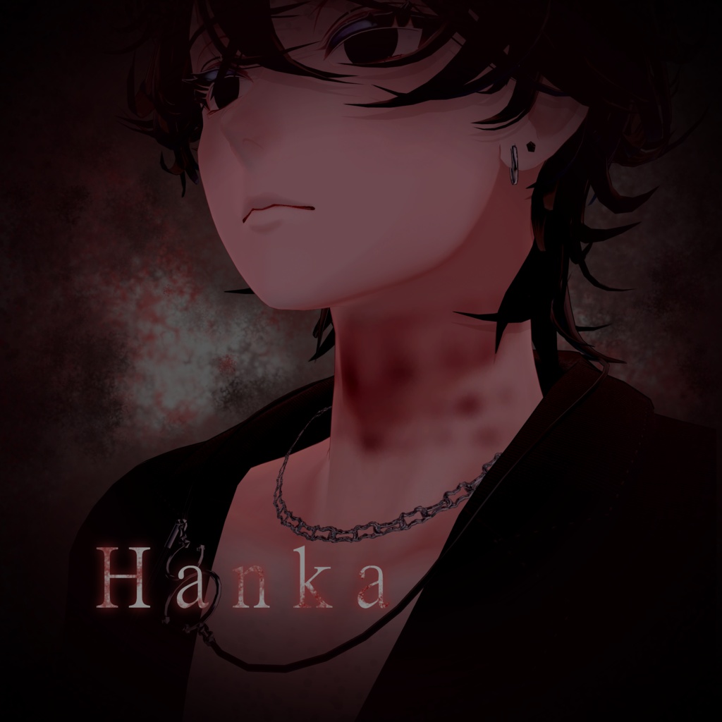 【VRC想定】 Strangulation Texture (首絞め痣テクスチャ)