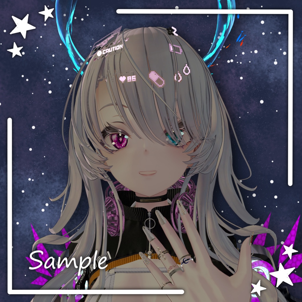 【ナナセ専用】Light for Starry skies Eyetexture(16色セット)