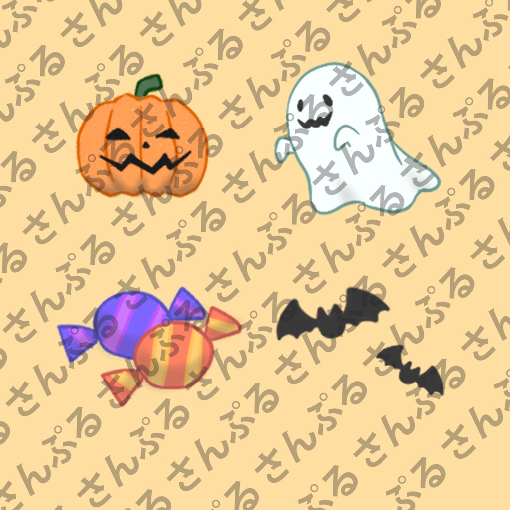 【無料】ハロウィンステッカー!!