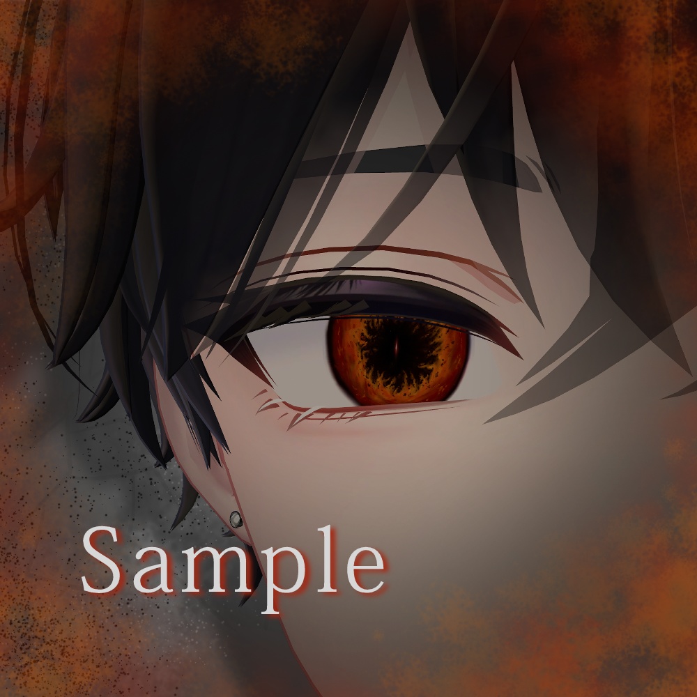 【期間限定セール】環焔-Eye Texture + 8Collar【6Avater】