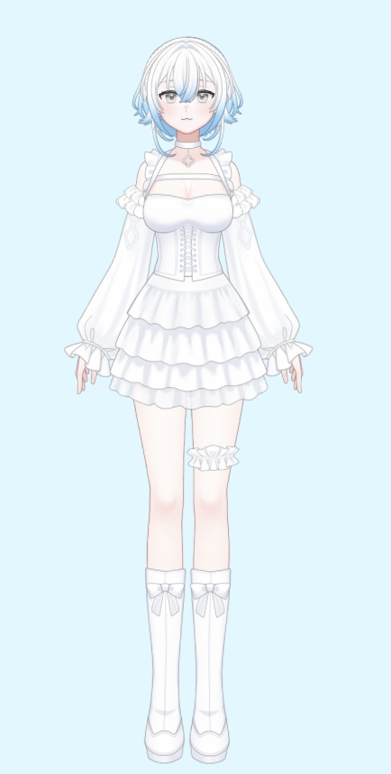【Live2D】Fluffy Plush Customizable Vtuber Model 🧸カスタマイズ汎用モデル