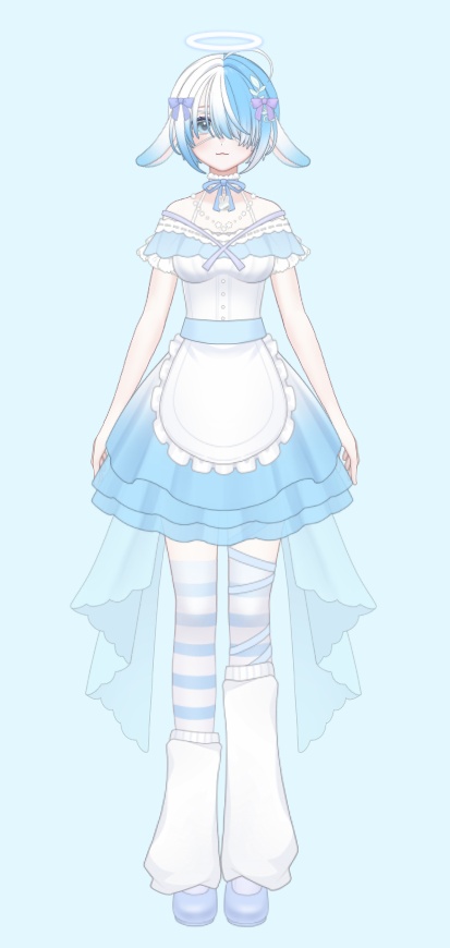 【Live2D】Fluffy Plush Customizable Vtuber Model 🧸カスタマイズ汎用モデル