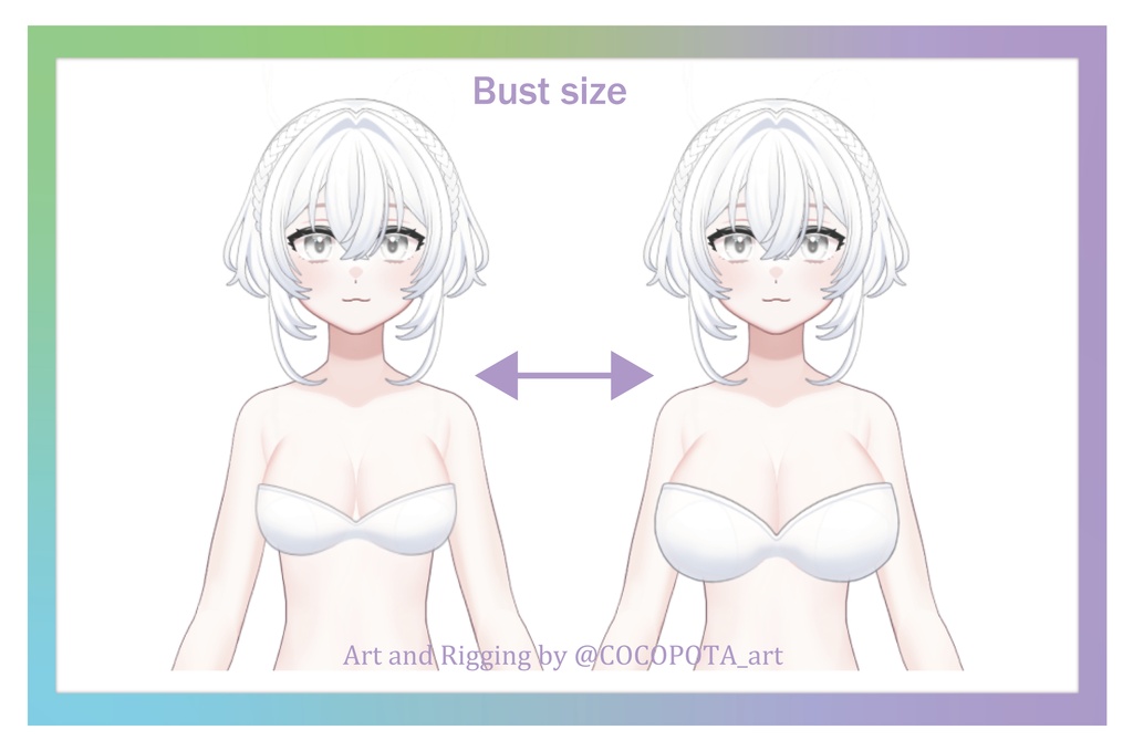 【Live2D】Fluffy Plush Customizable Vtuber Model 🧸カスタマイズ汎用モデル