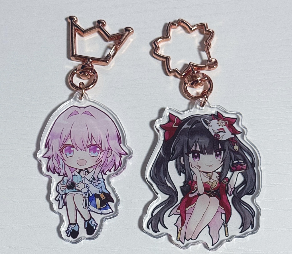 アクリルキーホルダー 60mm