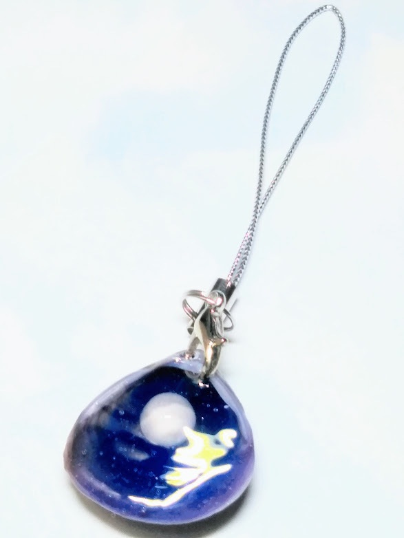 貝殻キーホルダー①