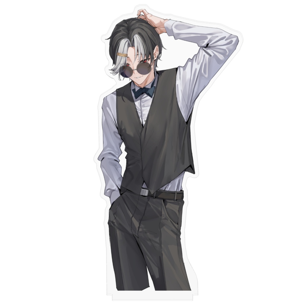 【2周年記念】スカしたくろすけのアクリルフィギュア