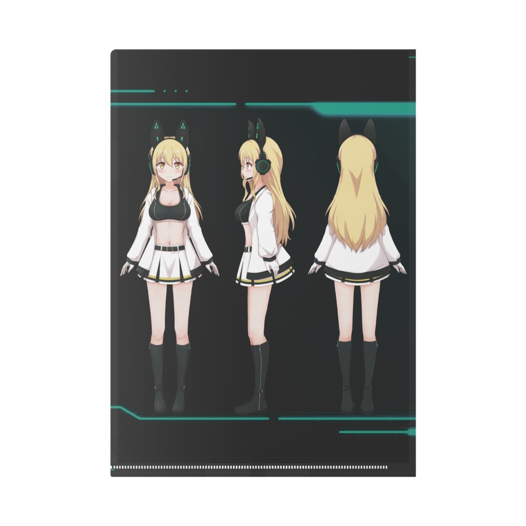 クリアファイル A4 来未夜 光莉