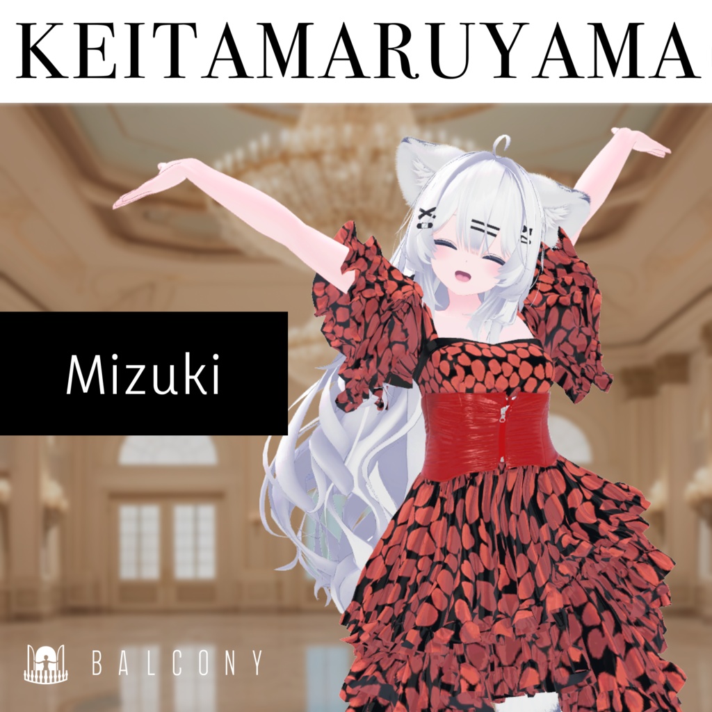 10アバター対応「KEITAMARUYAMA RED DRESS」