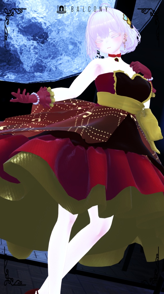 マヌカちゃん対応(for Manuka) 「love=charmulet」さん新衣装なりきりセット