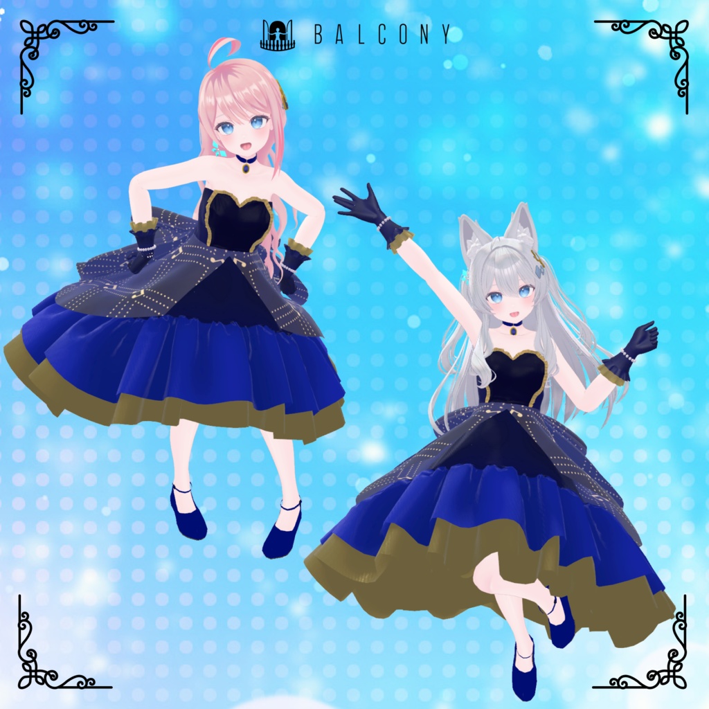 ライムちゃん、シフォンちゃん対応(for Lime & Chiffon) 「love=charmulet」さん新衣装なりきりセット