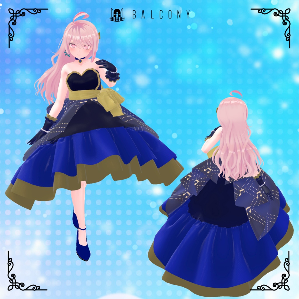 セレスティアちゃん対応(for SELESTIA) 「love=charmulet」さん新衣装なりきりセット