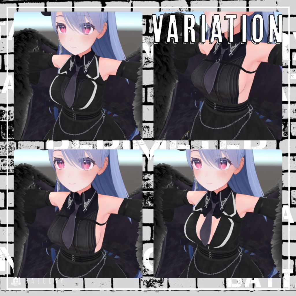 VRChat用衣装『MILITARY COAT』