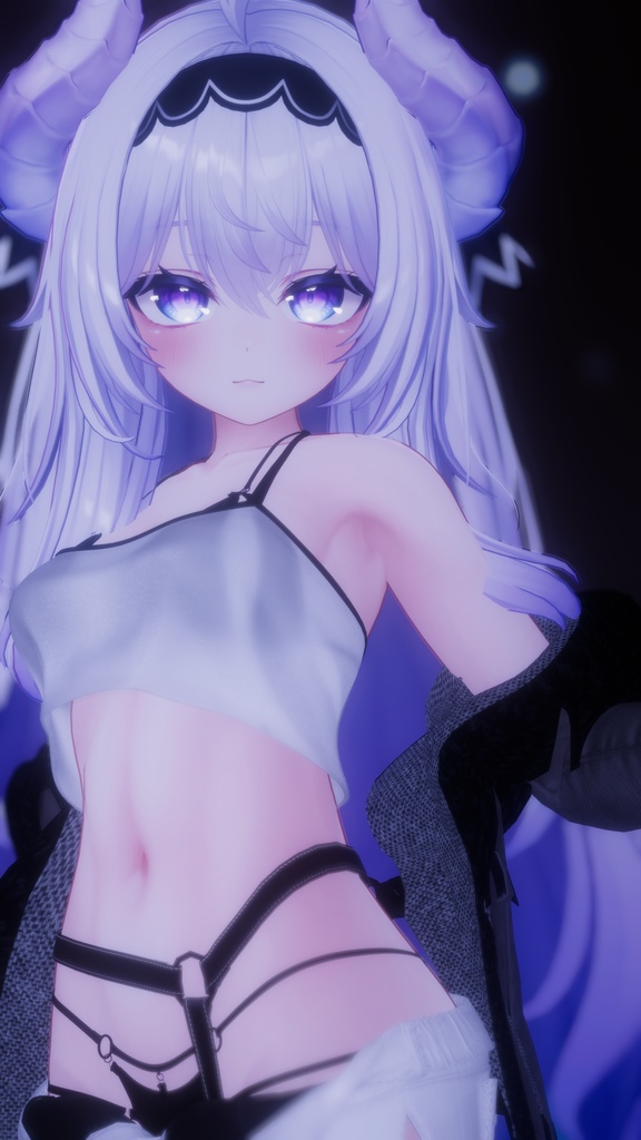 【9アバター対応】『シースルー・サマーカジュアル』