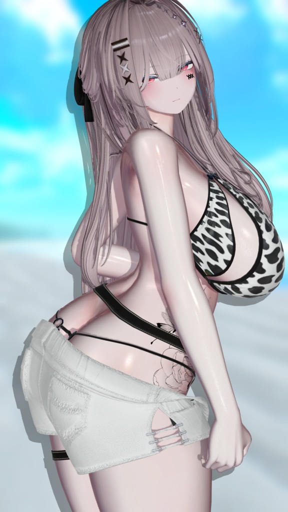 【9アバター対応】『シースルー・サマーカジュアル』