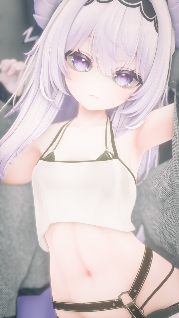 【9アバター対応】『シースルー・サマーカジュアル』