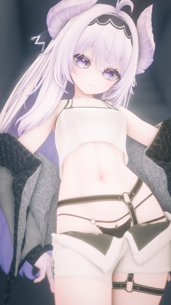 【9アバター対応】『シースルー・サマーカジュアル』